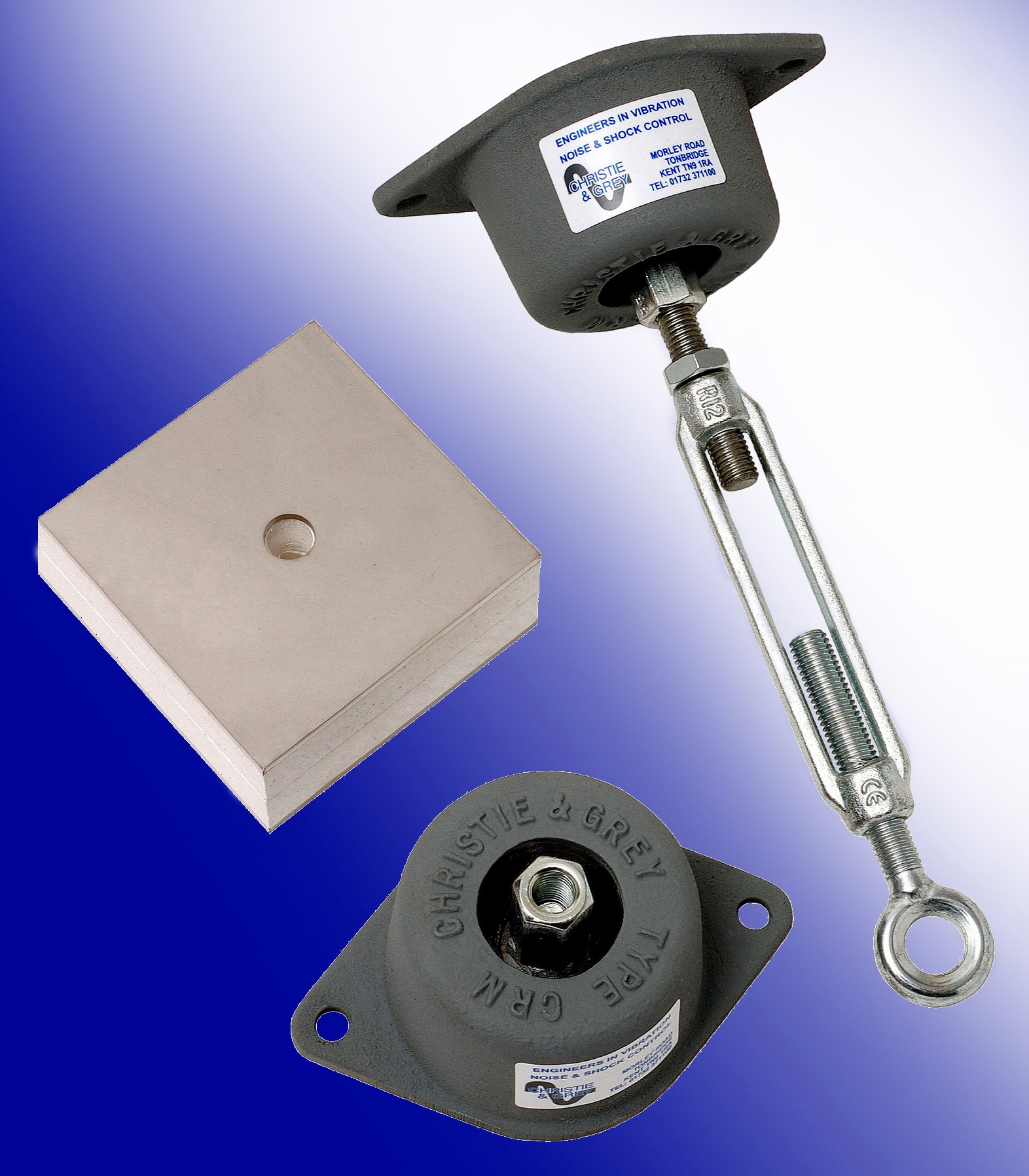 CRMSS Short Exhaust hanger Stainless Steel Pacific Marine Expo